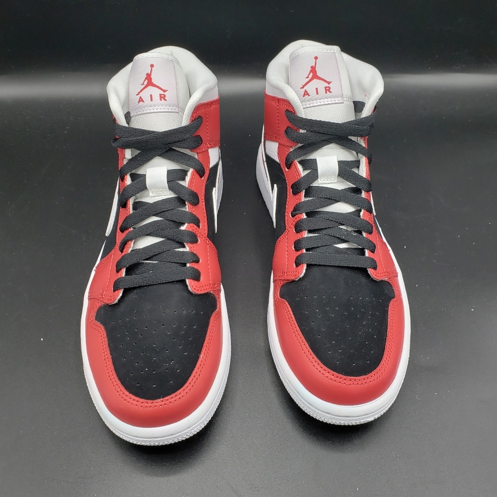 Nike Air Jordan 1 Mid Gym Red Sneakers - Picture 7 of 13